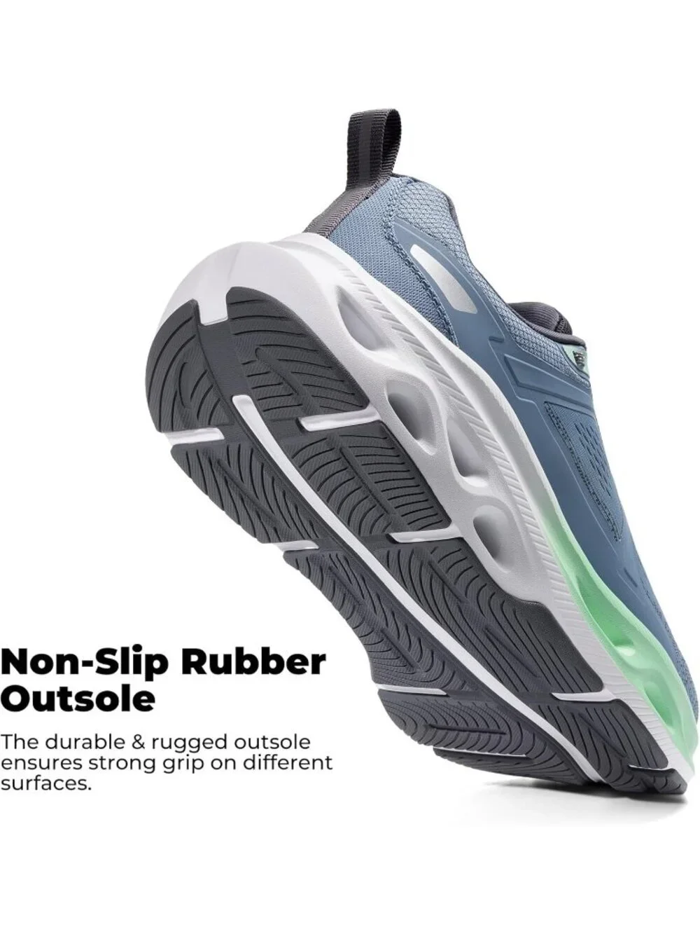 Men's Blue Comfortable Shoes MovePropel Athletic Breathable Tennis Sneakers